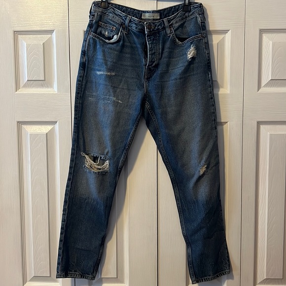 EUC TopShop Moto Hayden W 30 L 32 - Picture 1 of 10